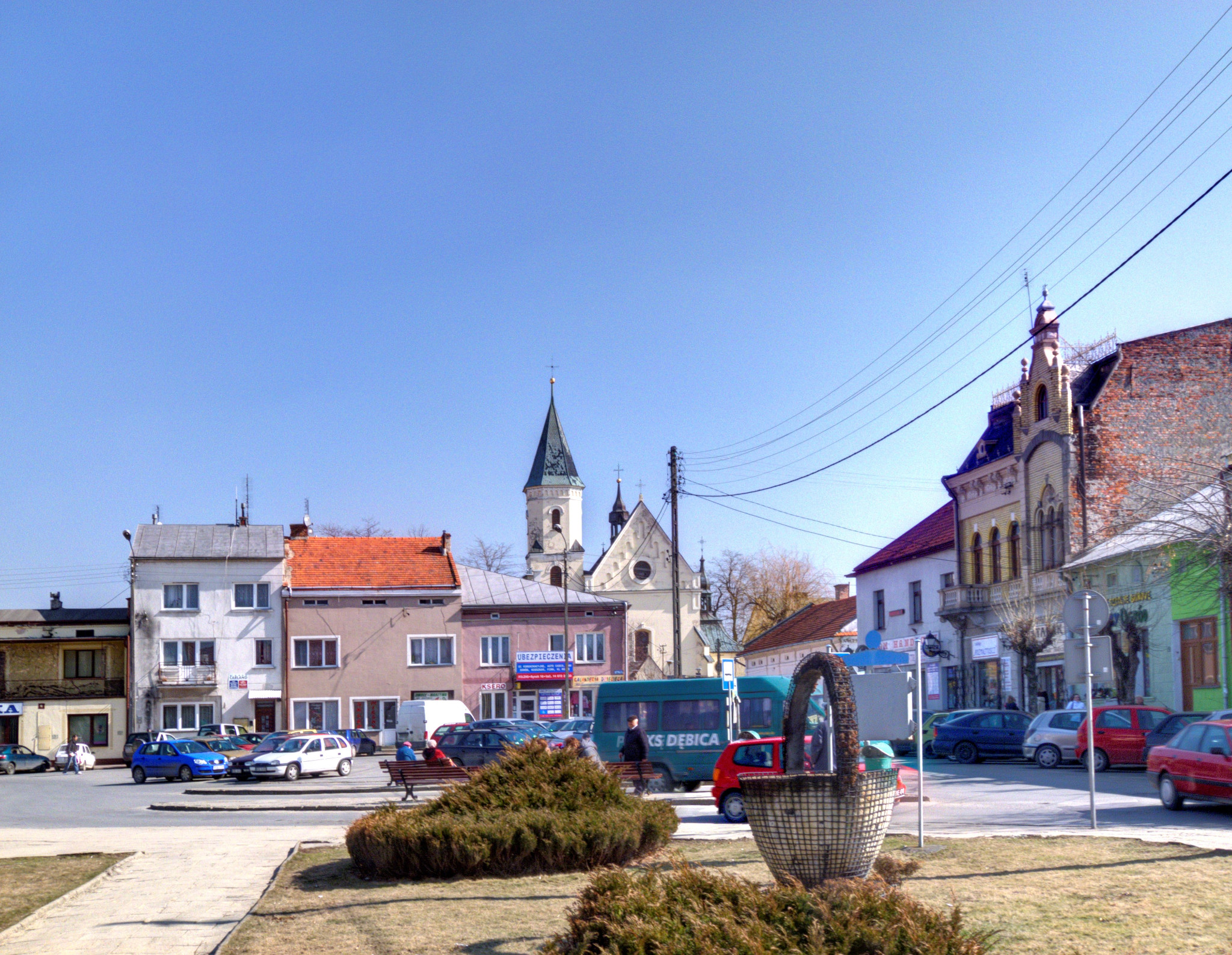 Marktplatz in Pilzno 2012